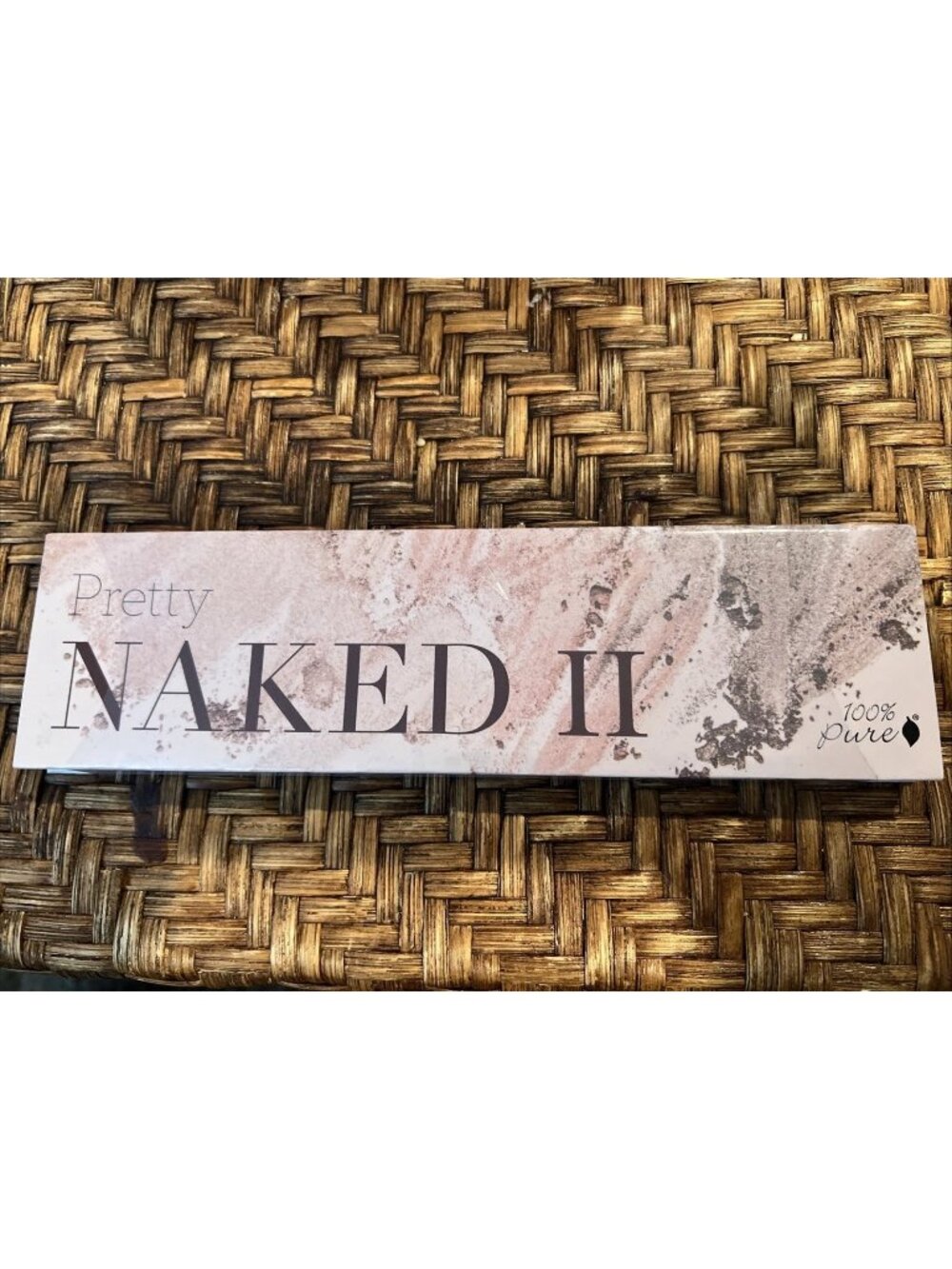 100% PURE PRETTY NAKED II Palette Makeup Palette 5 Piece Fruit Pigmented Natural